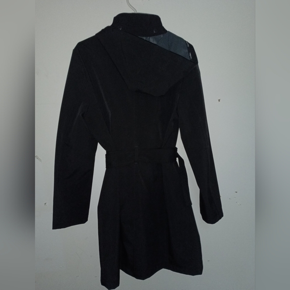Calvin Klein womens Trench Coat large - Picture 2 of 2